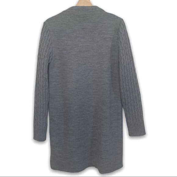 Nina Leonard 100% Acrylic Knitted Long Cardigan - Picture 8 of 9